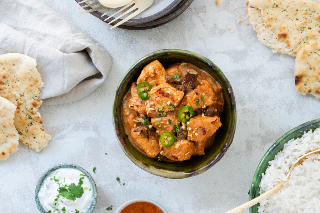 Kip tandoori met rijst recept 24Kitchen